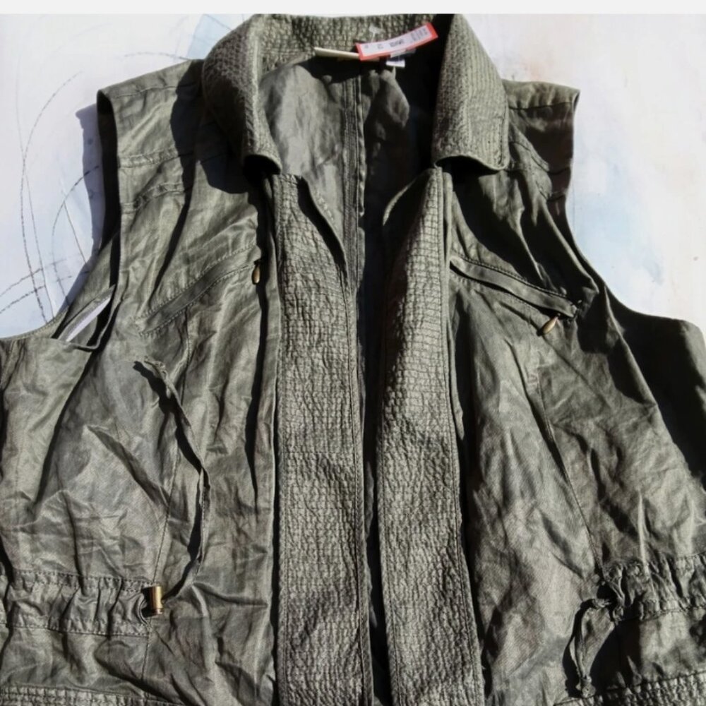 Military style jacket, by chico's